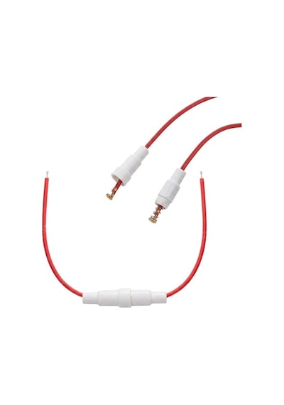 Powermaster Ic-237 Kablolu Cam Sigorta Yuvası 5x20mm 20cm Kablolu