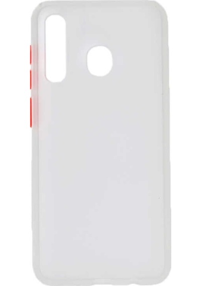 Huawei P30 Lite Kılıf Zore Fri Mat Yüzey Renkli Kenar Kılıf