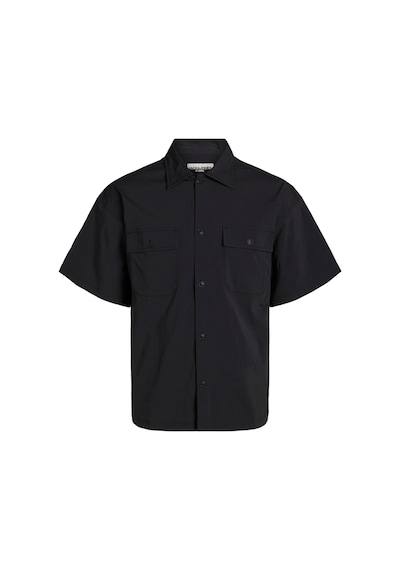 Jack & Jones Erkek Göğüs Cepli Oversized Gömlek - Altitude 12251280 Black Gri Jack & Jones Erkek Göğüs Cepli Oversized Gömlek - Altitude 12251280 Black Gri