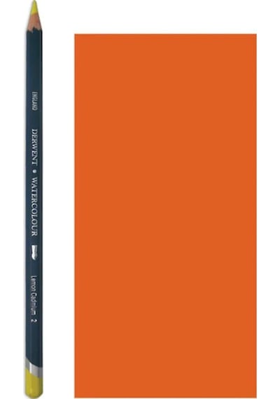 Derwent Watercolour Pencil Suluboya Kalemi 32864 Terracotta
