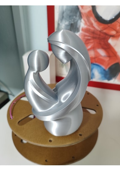 Anneler Günü İçin Modern Hediyelik Dekoratif Obje Figür 15 Cm