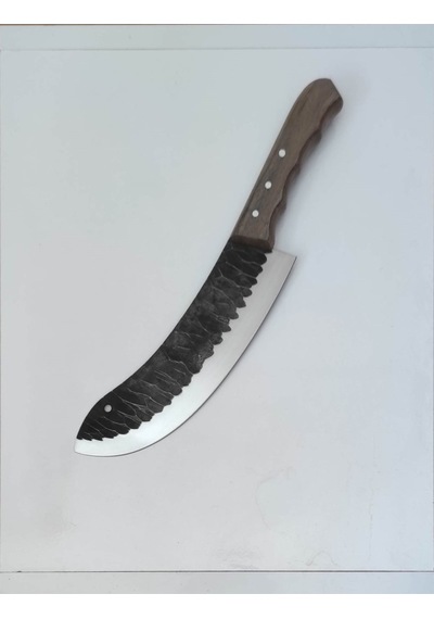 DÖVME ÇELİK ŞEF BIÇAĞI 4 Ahşap