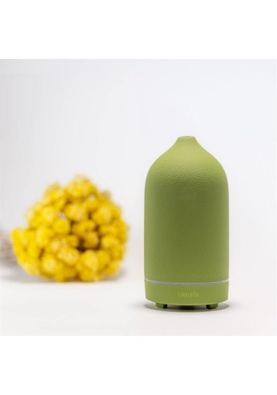 Ceramic Aroma Diffuser - Yeşil-2202
