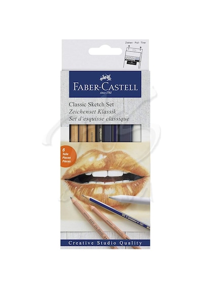 Faber Castell Classic Sketch Set 6Lı