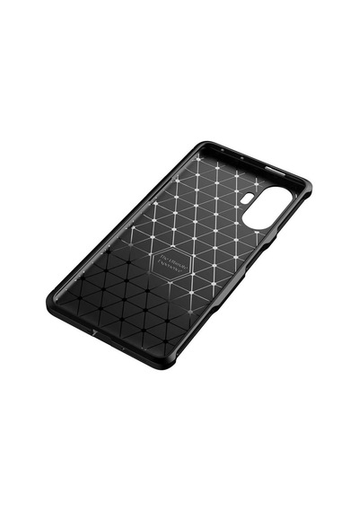 Xiaomi Redmi K40 Gaming Kılıf Karbon Silikon Case Kapak