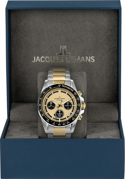 Jacques Lemans Annıversary Eco Power 50-1d Erkek Kol Saati Gümüş