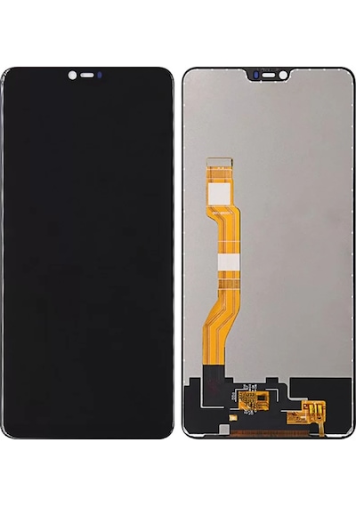Oppo A3 Lcd Ekran Dokunmatik Siyah Çıtasız