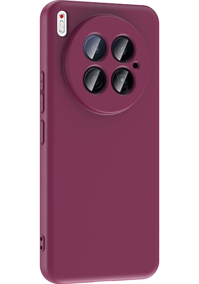 Tecno Camon 40 Premier 5g Kılıf Zore Mara Lansman Kapak Koyu Mor