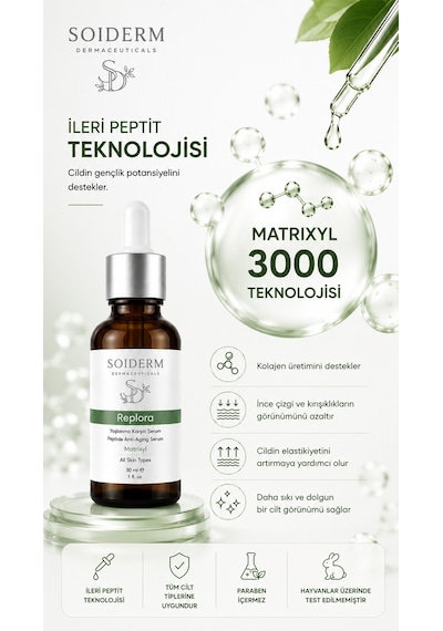 Soiderm Replora Matrixyl Yaşlanma Karşıtı Serum 30 ML