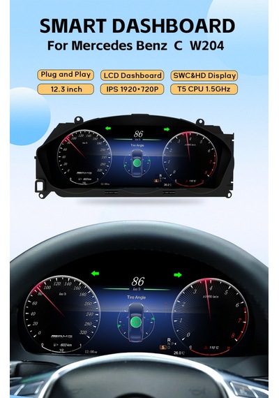 Otolas Mercedes-benz 2008-2010 W204/c-ntg4.0 Hayalet Ekran