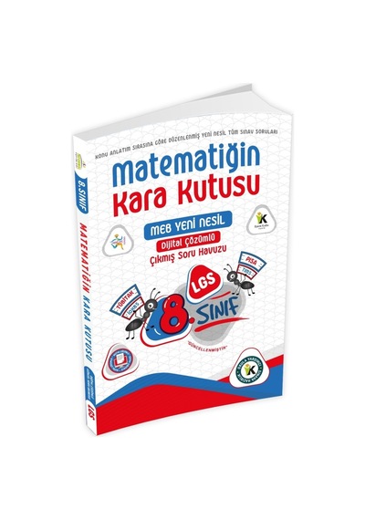 8.Sınıf LGS Matematiğin Kara Kutusu Dijital Çözümlü Çıkmış Soru Bankası