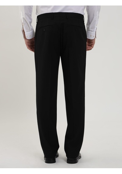 Dufy Siyah Erkek Regular Fit Düz Klasik Pantolon - 98178-siyah Siyah