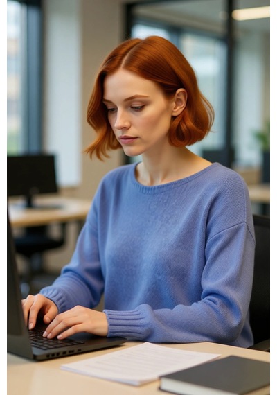 Ersefa Kadın Basic Kayık Yaka Oversize Triko Kazak Rahat Ve Şık İlkbahar Indigo