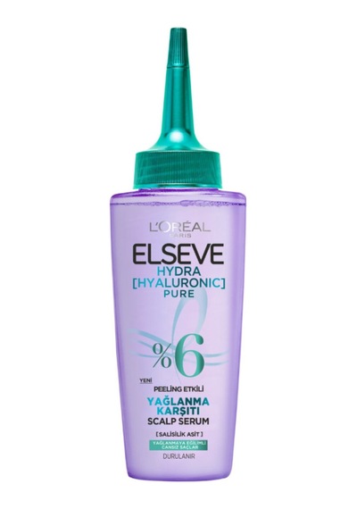 L'oréal Paris Elseve Hydra Pure Yağlanma Karşıtı Peeling Etkili Saç Derisi Serumu 102 Ml - 5 Ad Tarı