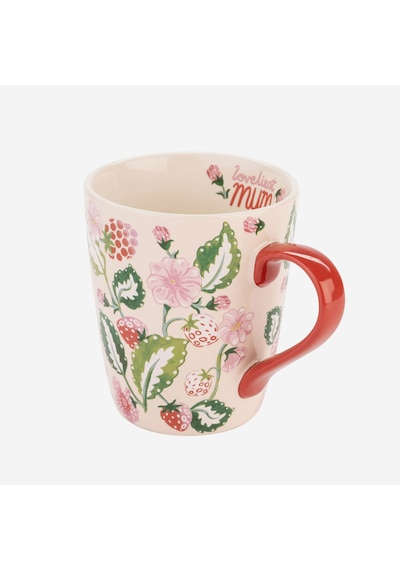 Lovliest Mum Kırmızı Stoneware Kupa 375 Ml
