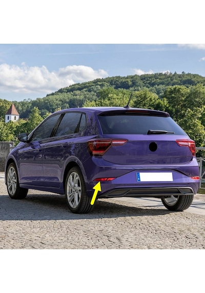 Vw Polo 2021-2025 Arka Tampon Sol Dıştaki Reflektör 2g0945105a