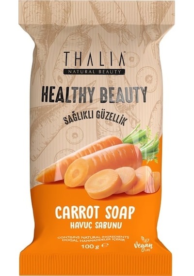 Thalia Aydınlatıcı Etkili Havuç Özlü Doğal Sabun 100 G