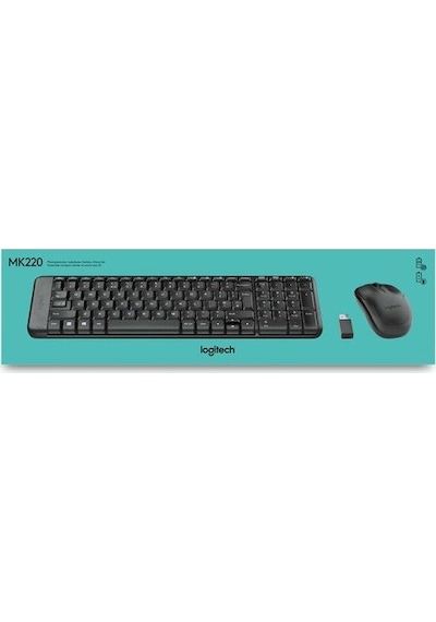 Logitech Mk-220 Kablosuz Klavye Mouse Seti Diğer