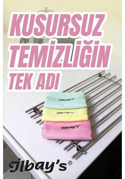 Ithal Orijinal Fabrika Satış Mağazası Mikrofiber Temizlik Bezi %100 Orjinal 3 Adet Diğer