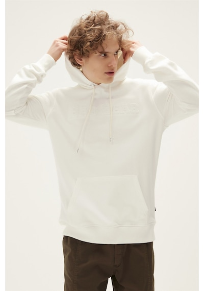 Bad Bear Pucker Bear Hoodie Erkek Sweatshirt Beyaz