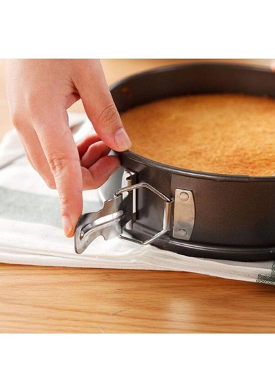 Patisse Yuvarlak Kelepçeli Altı Çıkan Pasta Kek Kalıbı 6.5x20 Cm Çok Renkli