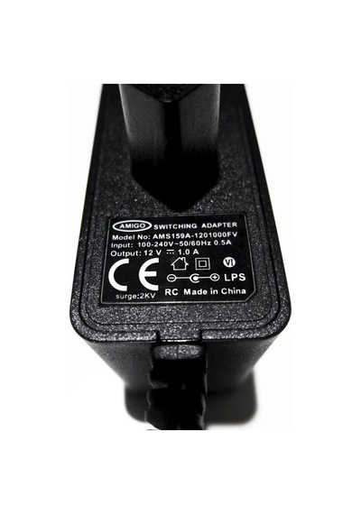 Amigo 12v 1a Modem Ve Arduino Uyumlu Plastik Kasa Priz Tipi Adaptör Ams159a-1201000fv