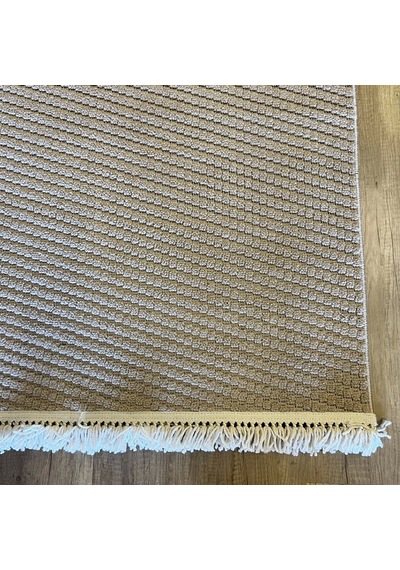 Hoom Rugs Dizayn 1063 Vizon Yumuşak Dokulu Desensiz İskandinav Halı Vizon