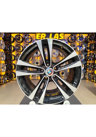 Oem Jant 4 Adet Bmw  8-9 18 5 120 Et34 72.6 Black Mack Jant Revize Edilmiş Takım