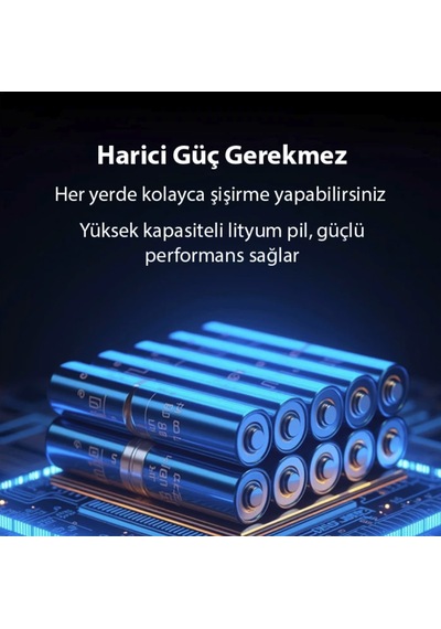 Kablosuz Turbo Şarjlı Araba Lastik Şişirme Kompresörü Tekerlek Şişirme Kompresörü 150 Psi