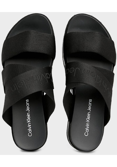Calvin Klein Kadın Terlik Yw0yw01361 0gt Siyah
