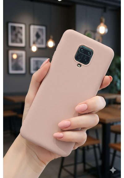 Xiaomi Redmi Note 9 Pro Kılıf Içi Kadife Süet Tasarımlı Kamera Korumalı Silikon Lansman Kapak