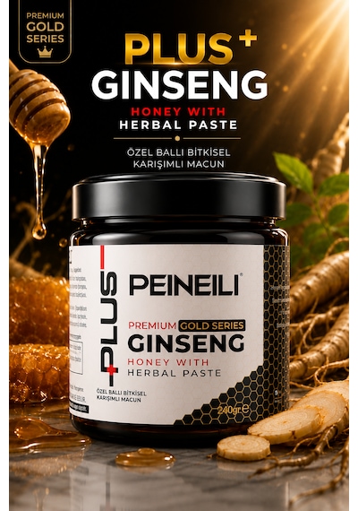 Plus Ginseng, Maca Extract, Tongkat Ali, Çakşır Otu, Panax Içeren Kuvvet Bitkisel Karışımlı Macunu 240 Gr