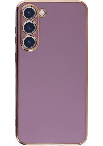 Samsung Uyumlu Galaxy S23 Kılıf Volet Luxury Seri Kamera Korumalı Silikon Kapak