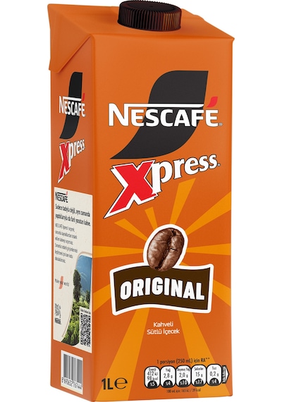 Nescafé Xpress Original Soğuk Kahve 1 L Hazır
