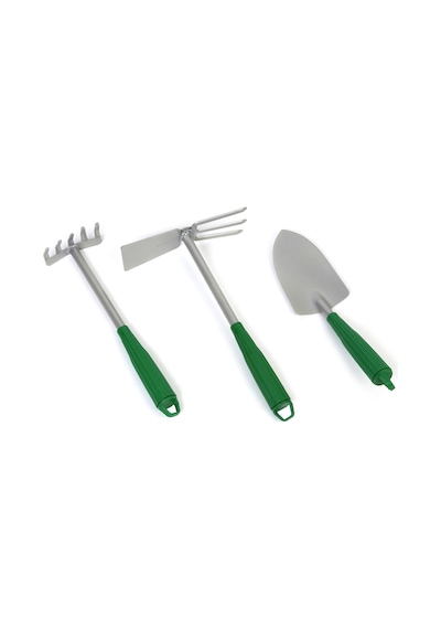 Garden Tools Çelik 3’lü Bahçe Seti Çapa Tırmık Kürek