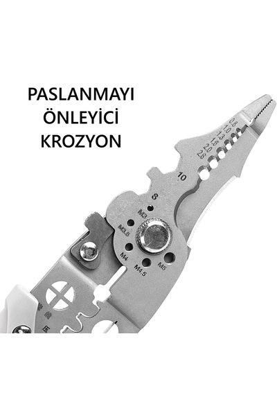 Profesyonel Çok Amaçlı Tel Sıyırıcı Pensesi