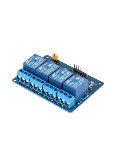 Arduino 5v 4 Kanal Röle Kartı - 4 Lü Röle Modülü Opto İzoleli
