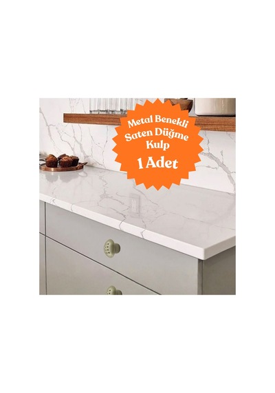 Klc Metal Benekli Yuvarlak Saten Düğme Kulp - Çocuk Odası, Mutfak Ve Dolap İçin Modern Çekmece Kulbu Benekli Saten Benekli Saten Klc Metal Benekli Yuvarlak Saten Düğme Kulp - Çocuk Odası, Mutfak Ve Dolap İçin Modern Çekmece Kulbu Benekli Saten Benekli Saten