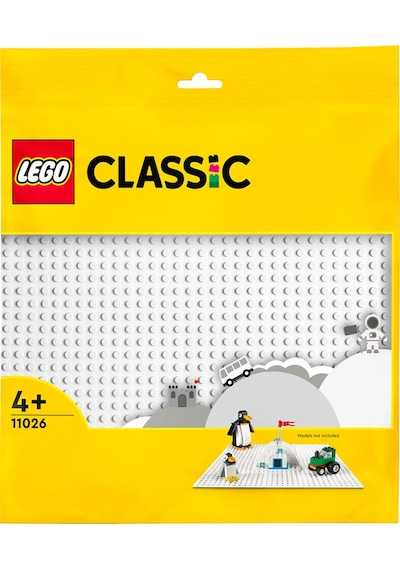 LEGO® Classic Beyaz Plaka 11026 - 4 Yaş ve Üzeri LEGO Severler için Açık Uçlu Yaratıcı Yapım Seti (1 Parça)