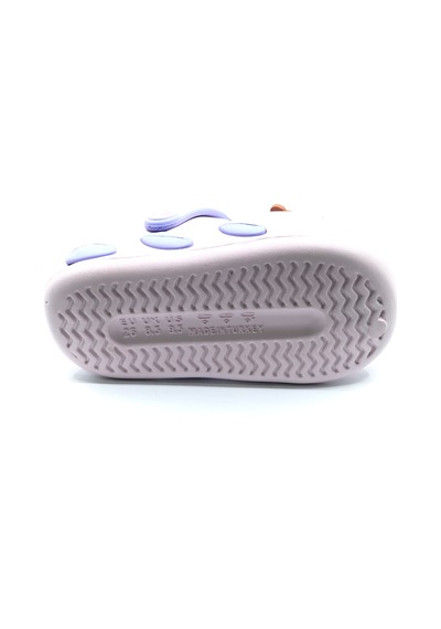 Kocamanlar E477 Hafif Rahat Taban Okul Kreş Havuz Günlük Unisex Çocuk Terlik Lila