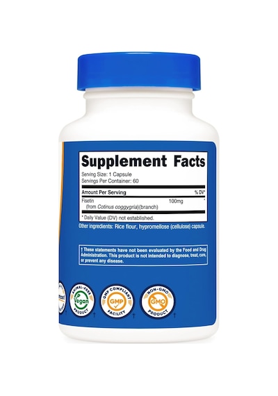 Nutricost Fisetin 100mg 60 Capsul. Abd Menşei.4143