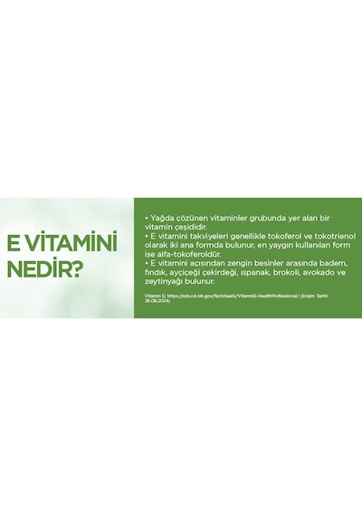 Nature's Supreme Vitamin E 400 IU 60 Kapsül