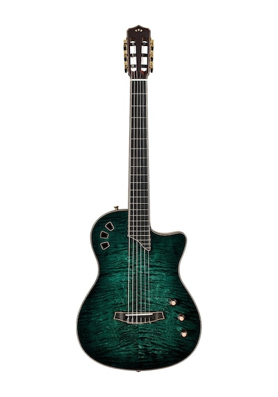 Cordoba Stage Artist Thinbody Elektro Klasik Gitar Agave Burst