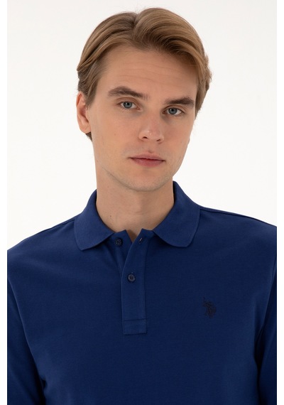 U.s. Polo Assn. Erkek İndigo Sweatshirt 50307688-vr028 İndigo