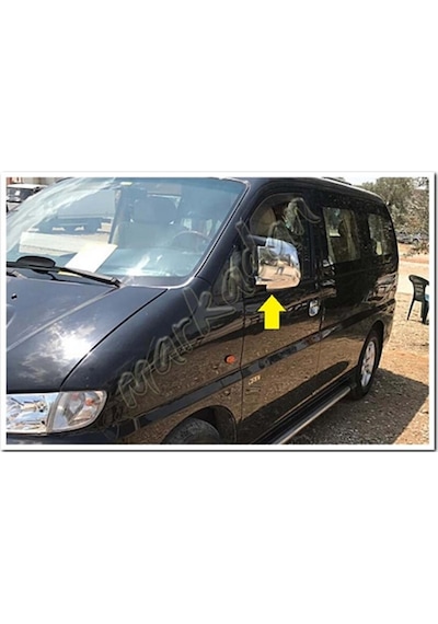 Markadan Hyundai Starex Krom Ayna Kapağı 1997-2007 2 Parça Abs  Kr