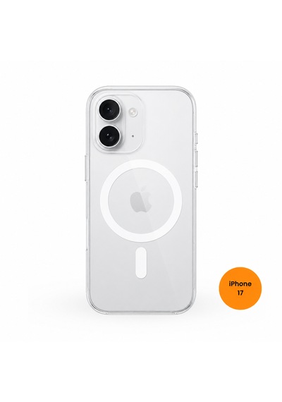 Teknoway Apple, Uyumlu iPhone 17 Magshield Kılıf Şeffaf