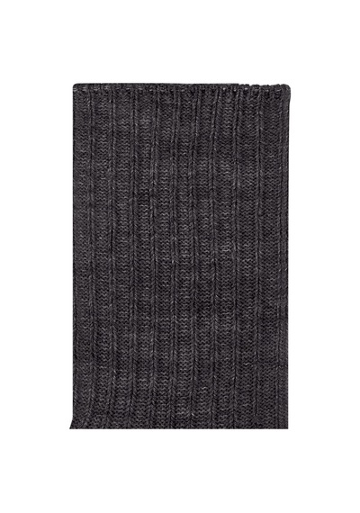Ozzy Socks Kışlık Kadın Yünlü Antrasit Renk Uyku Çorabı Soft Touch Antrasit-füme