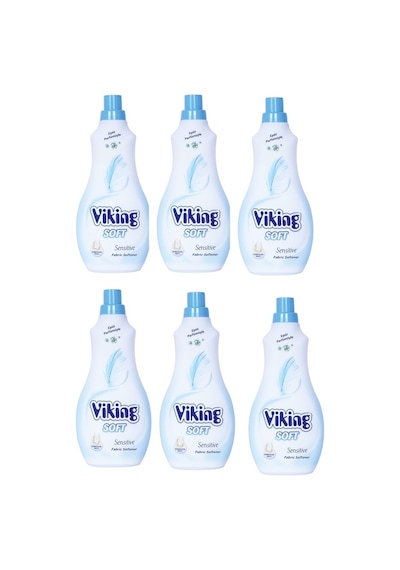 Viking Soft Konsantre Çamaşır Yumuşatıcısı Sensitive 6 x 1400 ML