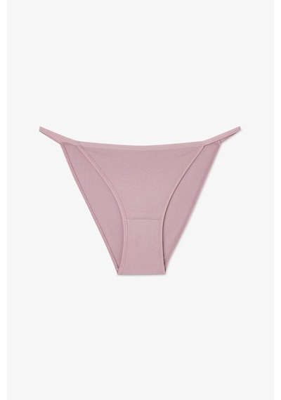 Penti Renkli Deep Clay 3'lü Pamuklu Strappy Slip Külot