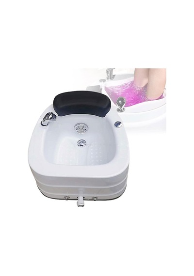 Taşınabilir Pedikür Ayak Spa Küveti, Pedikür Kasesi, Ayak Banyosu, Ayak Jakuzisi, Pedikür Spa Küveti, Akrilik Pedikür Sandalyesi, Şampuan Lavabosu, Lavabo, Spa Ayak Duşu, Çamaşırhane